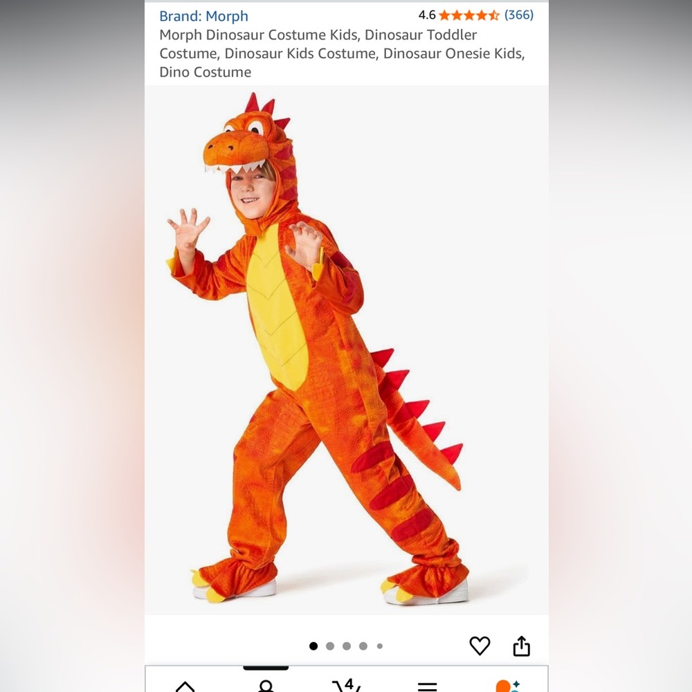 Dinosaur costume